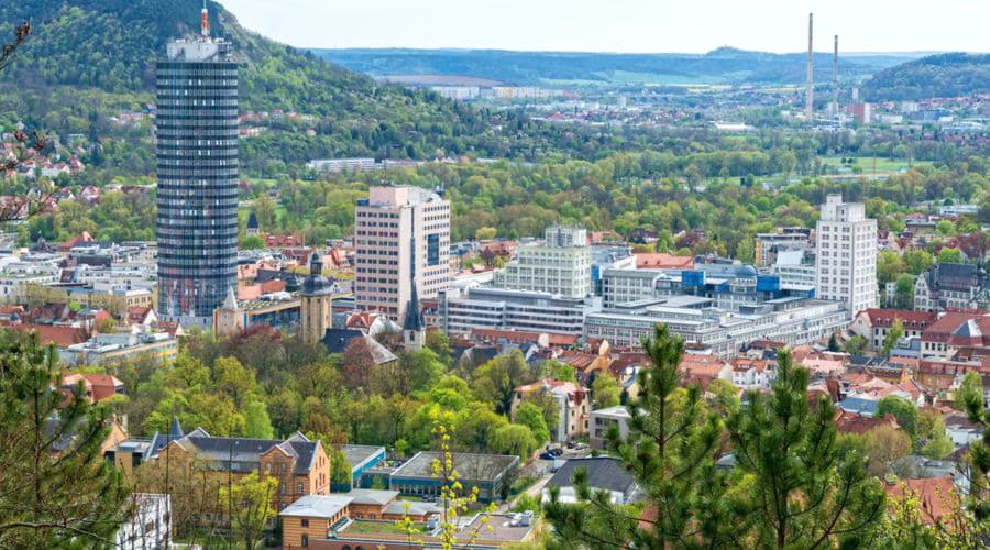 We bieden een diverse selectie autoverhuuropties in Jena.